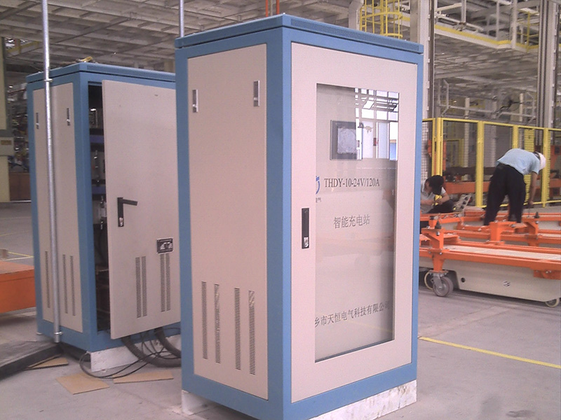 襄樊東風汽車AGV現(xiàn)場