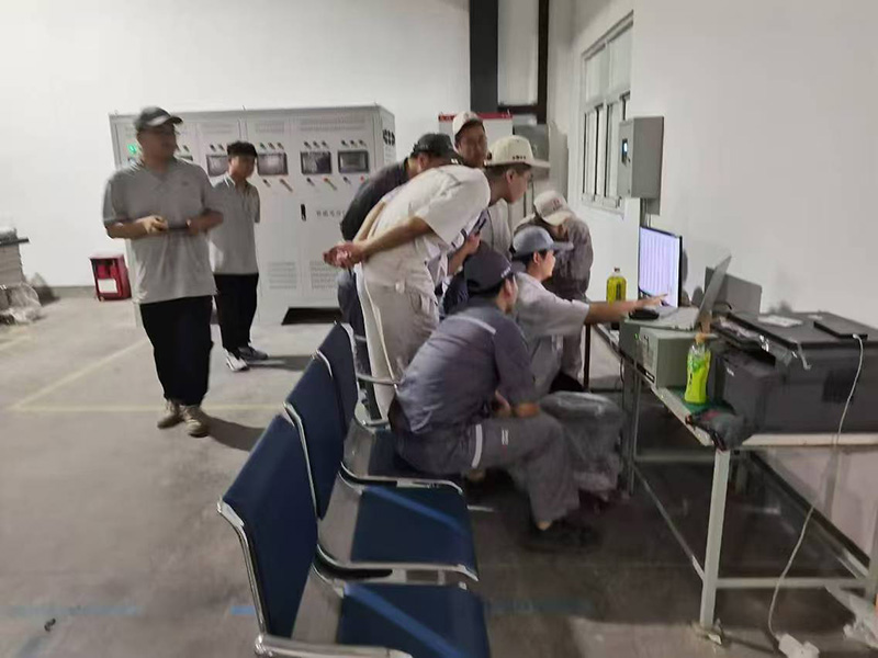 山東某鐵路現(xiàn)場調(diào)試