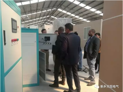 南非客戶(hù)到公司參觀考察