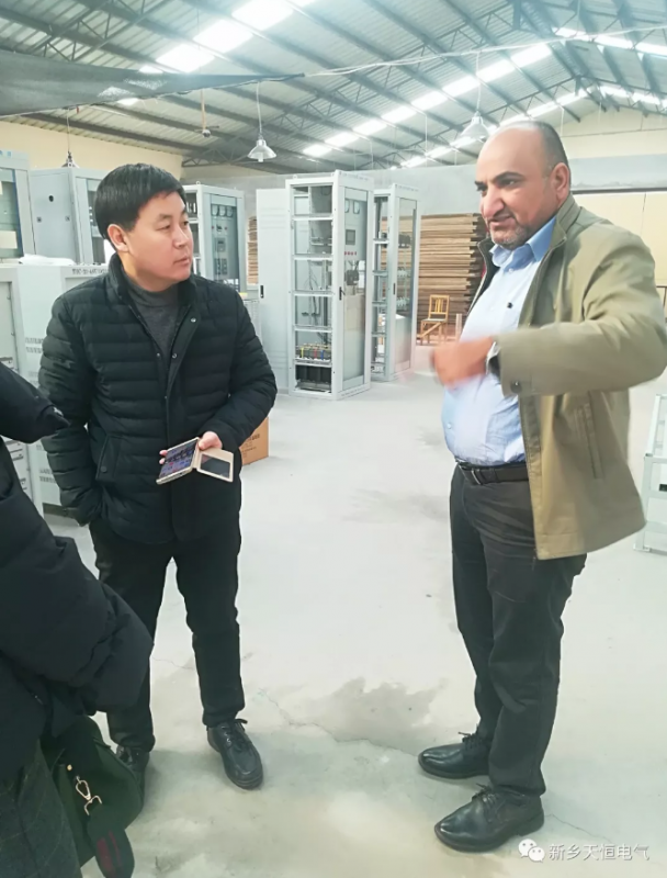 伊朗客戶(hù)來(lái)我公司參觀訪(fǎng)問(wèn)